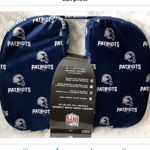 NFL New England PATRIOTS Chair Cushion Memory Foam Seat Pad Stadium Arena NEW